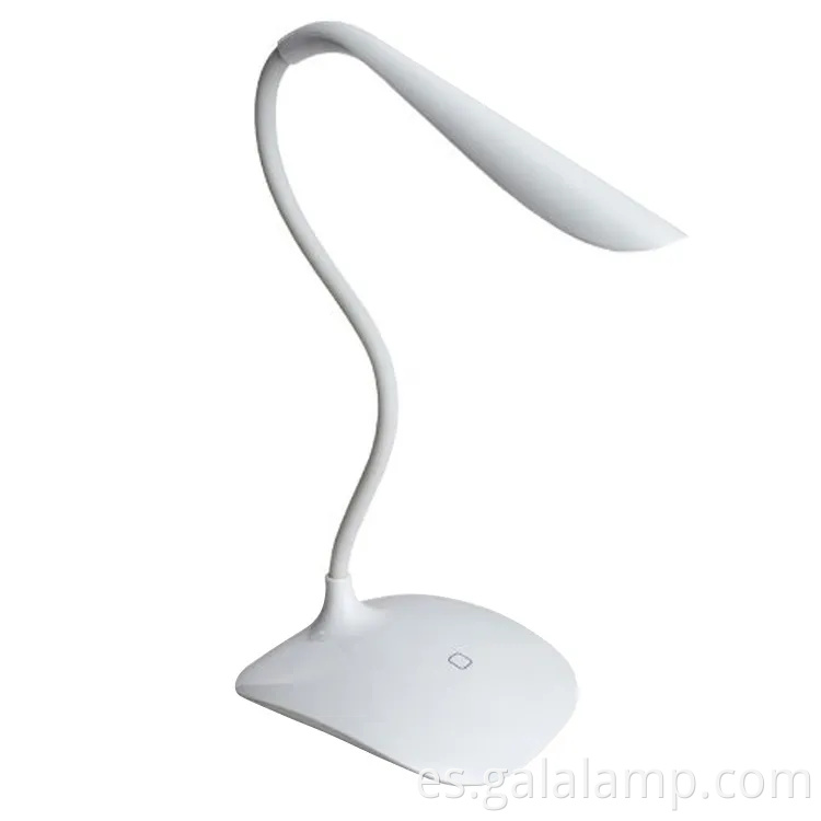 Lámpara de escritorio LED de control táctil ajustable con protección para los ojos